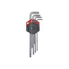 WURTH Red Stripe Set L-imbus odvijača, loptasta glava, dugi, 1,5-10 mm, 9 komada (575243100)