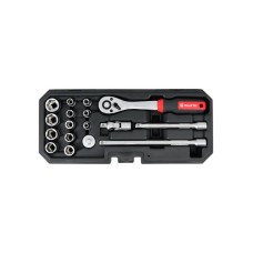 WURTH Red Stripe Set nasadnih ključeva 1/4'', 17 komada (5763114017)